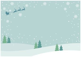 クリスマスフレームのサンタ飾り27の1