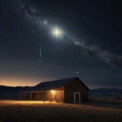 Star of Bethlehem Light Beam