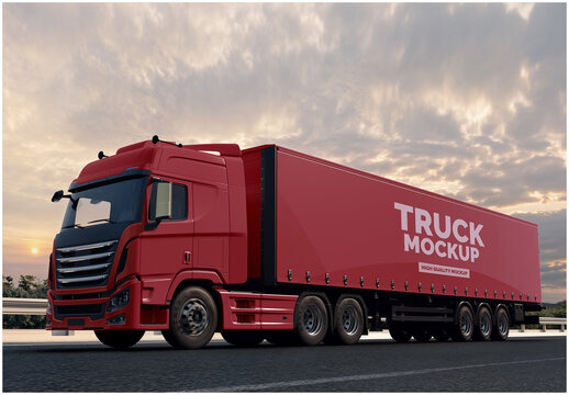 Truck Mockup 02
