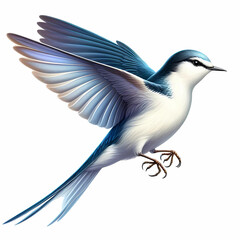 Obraz premium elegant bird images on white background