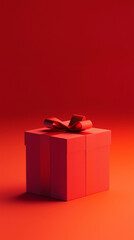 gift box with ribbon