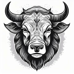 Fototapeta premium head of bull
