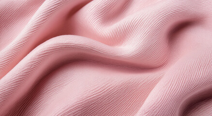 fundo de padrão de textura de tecido de roupa rosa