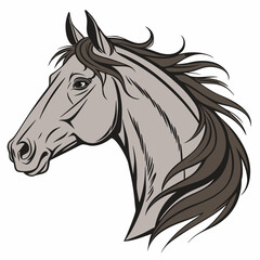 horse silhouette