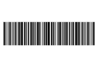 バーコードのイラスト素材。商品素材。