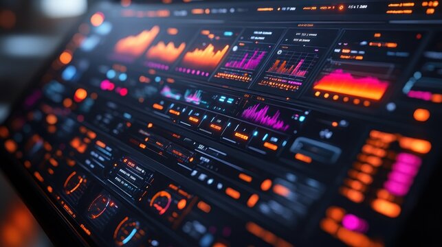 Futuristic Digital Interface