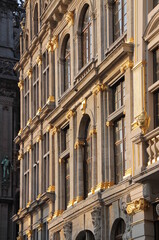 Facade at the Grand-place in Brussels