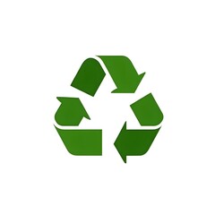 Obraz premium Recycling Symbol sustanability Ecology Icon Eco-friendly enviroment Logo Waste management