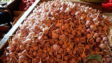 fresh products from a farmer market on zanzibar