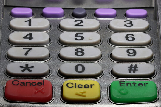 PIN pad of a payment terminal