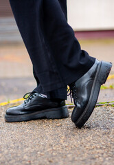 Offician black woman shoes