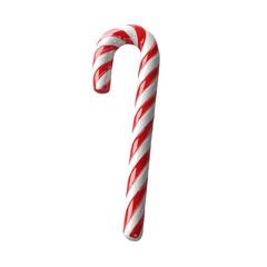 candy cane isolated on white. PNG transparent