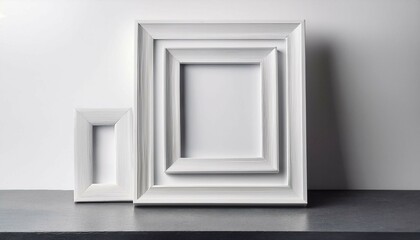 Obraz premium white door in wall