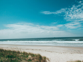 A beautiful beach landscape in Santa Catarina State, South of Brazil