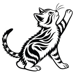 cat-heat-vector-art-design-on-white-background.eps