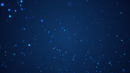 Blue background with shaded particles scattered background, gradient cyan background