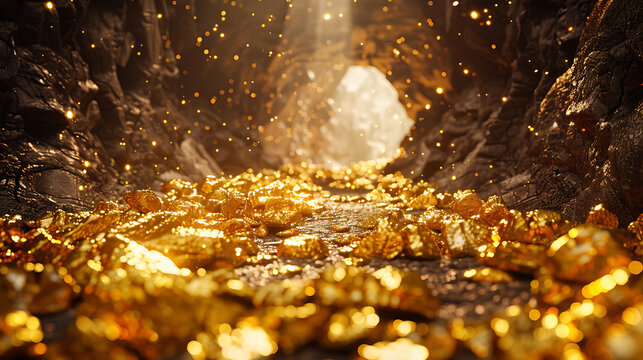 risky gold investment, a high-risk junior gold mining firms value soared -fold in years, now teetering on bankruptcy, mixing shiny optimism and solemnity with symbols of gold and wealth, absent