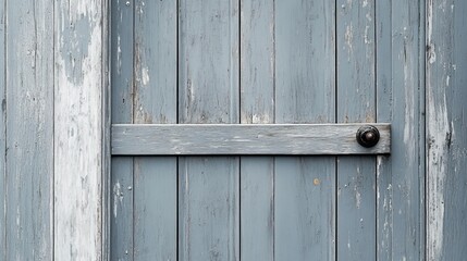 Stylish photograph of a gray door with a clean, white background.
