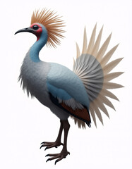 Fototapeta premium animal portrait on white background. Generative ai.