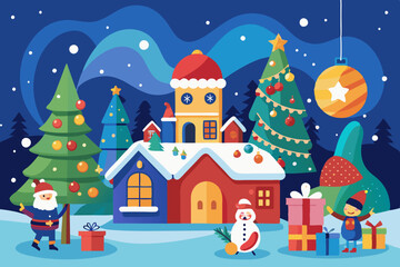 Fototapeta premium Vector for Christmas
