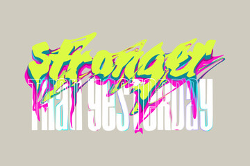 Futuristic streetwear Poster With Aesthetic Graphic Design for T shirt Street Wear and Urban Style