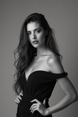 Naklejka premium Female Luxury Fashion Award Winning Photography