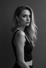 Naklejka premium Female Luxury Fashion Award Winning Photography