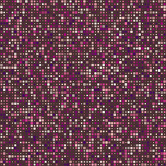 Abstract pattern featuring rounded squares in multiple colors, including deep purple, dusty rose, muted lavender, and grayish mauve. Modern vector illustration.