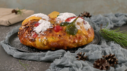 Bolo Rei or Kings Cake