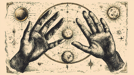 hand drawn illustration of a person