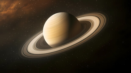 Saturne. Mystical. Illustration