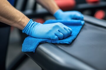 Cleaning Gym Equipment with Care and Precision