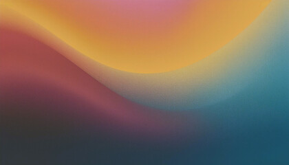Serene Color Waves: Abstract Design