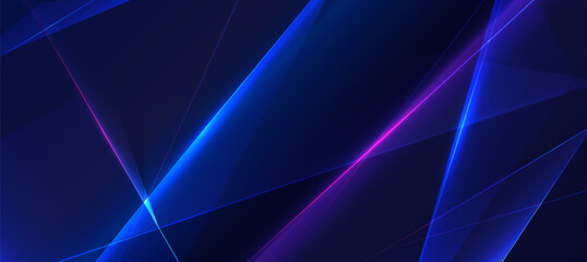 Obraz premium The cyber digital background and futuristic technology ,game tech background ,technology innovation event poster
