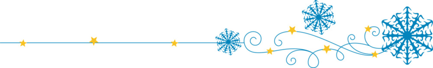 Merry Christmas decoration. Line art of snowflake good for chistmas decoration. Merry Christmas ornament