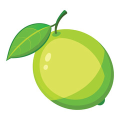 lemon on white background