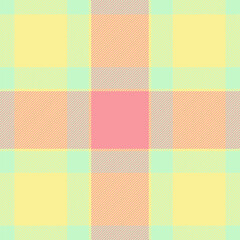 Revival textile plaid background, scrapbook pattern fabric texture. Model check vector tartan seamless in yellow and light colors.