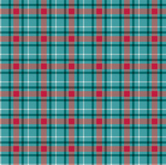 Striped Scottish Tartan Plaid Seamless Vector Pattern Design