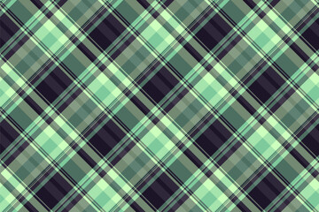 Throw fabric seamless vector, painting check tartan pattern. Striped texture plaid textile background in pastel and dark colors.