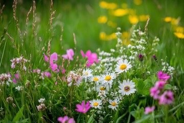 Obraz premium Wildflowers in a Meadow
