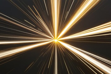 Radiant Stream of Kinetic Movement with Swift Illumination on a Dark Canvas