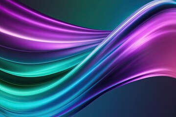 Dynamic Sonic Waves in Stunning Purple Blue Green Gradients for Modern Digital Art and Engaging Presentations