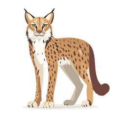 Fototapeta premium lynx vector