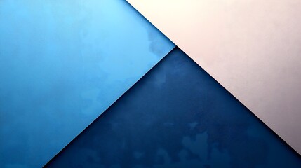 A textured blue wall with a diagonal white stripe, highlighting modern design elements