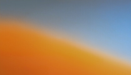 Serene Orange & Blue Gradient: A calming blend.