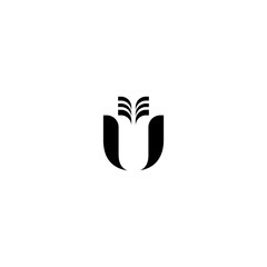 Letter U logo design . modern Letter U logo . vector illustration