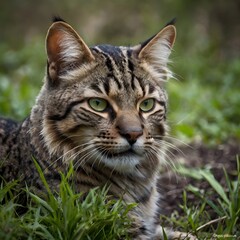 Fototapeta premium Wild cat