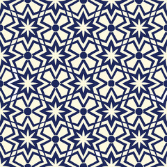 islamic pattern background on white background