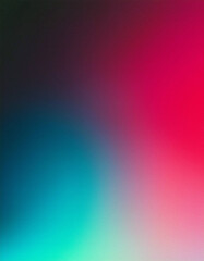 Obraz premium Vibrant Color Gradient: Teal to Pink