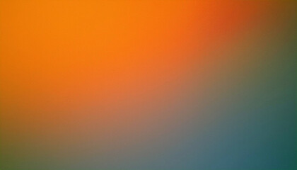 Serene Orange to Teal Gradient